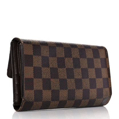 Louis Vuitton Damier Ebene Porte Tresor International Wallet 3 of 12