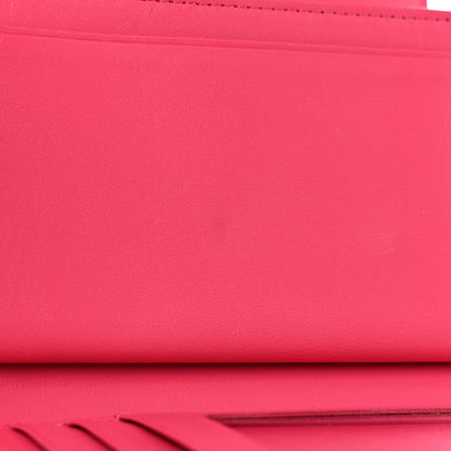 MCM Visetos Studded Compact Wallet Pink 9 of 9