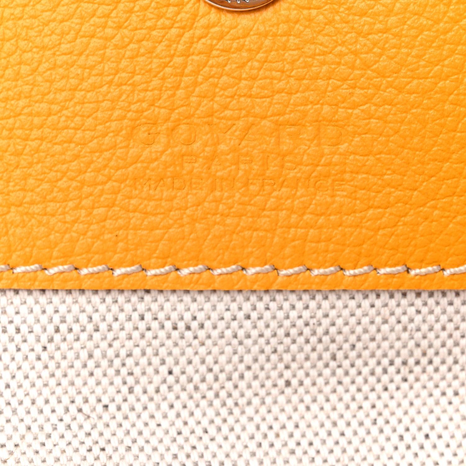 Goyard Goyardine Saint Louis PM Yellow 7 of 11