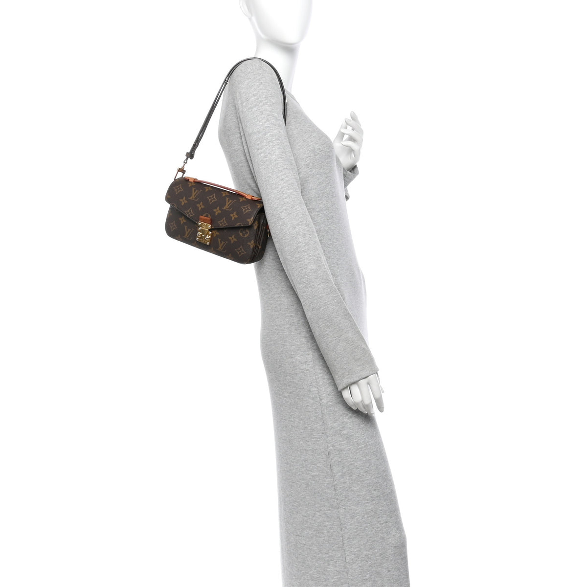 Louis Vuitton Monogram Pochette Metis East West 2 of 12