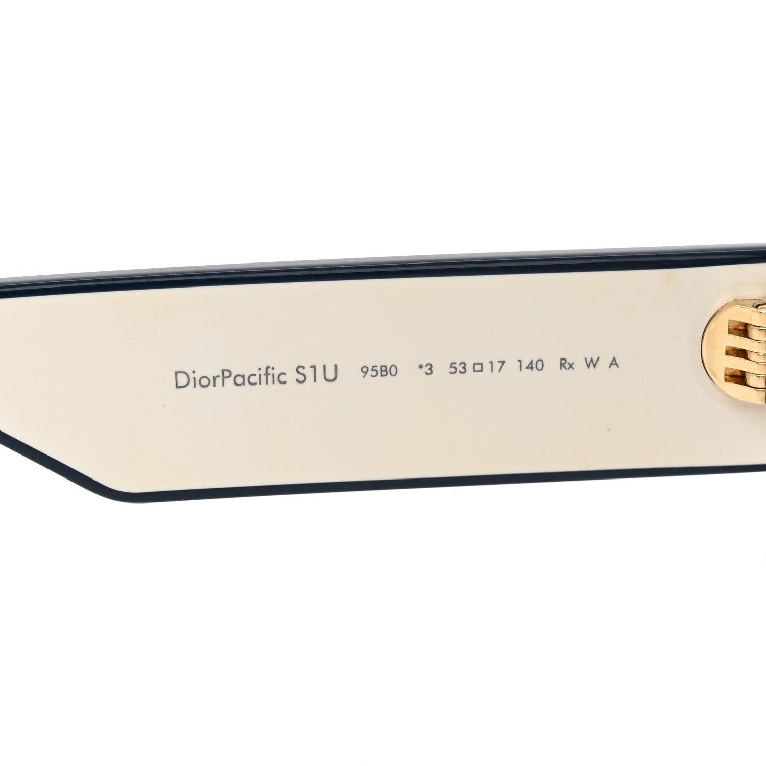 Christian Dior Diorpacific S1U Square Sunglasses White Blue 5 of 8