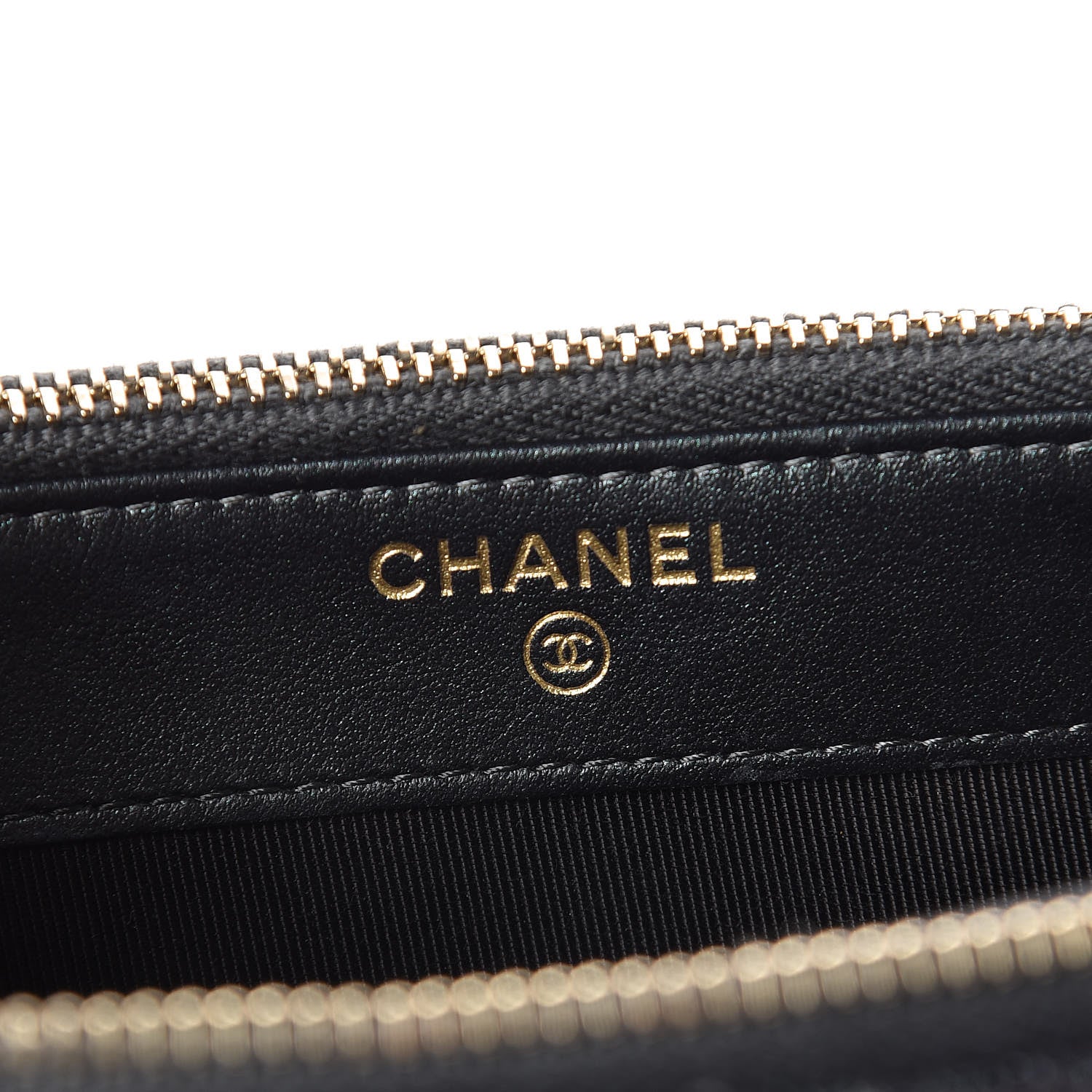 Chanel Iridescent Caviar Quilted Clutch With Chain Black 7 of 13