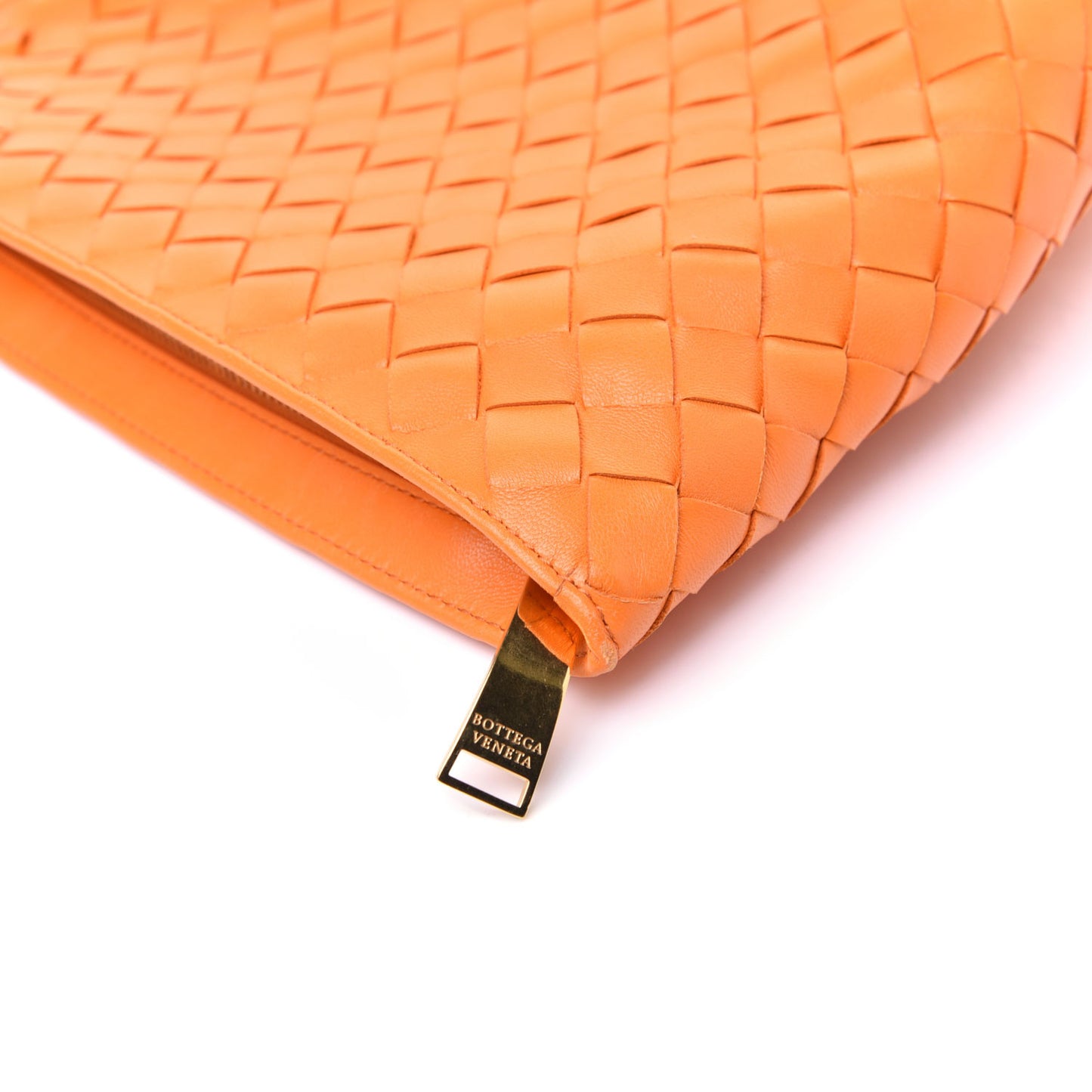 Nappa Intrecciato BV Twist Orange