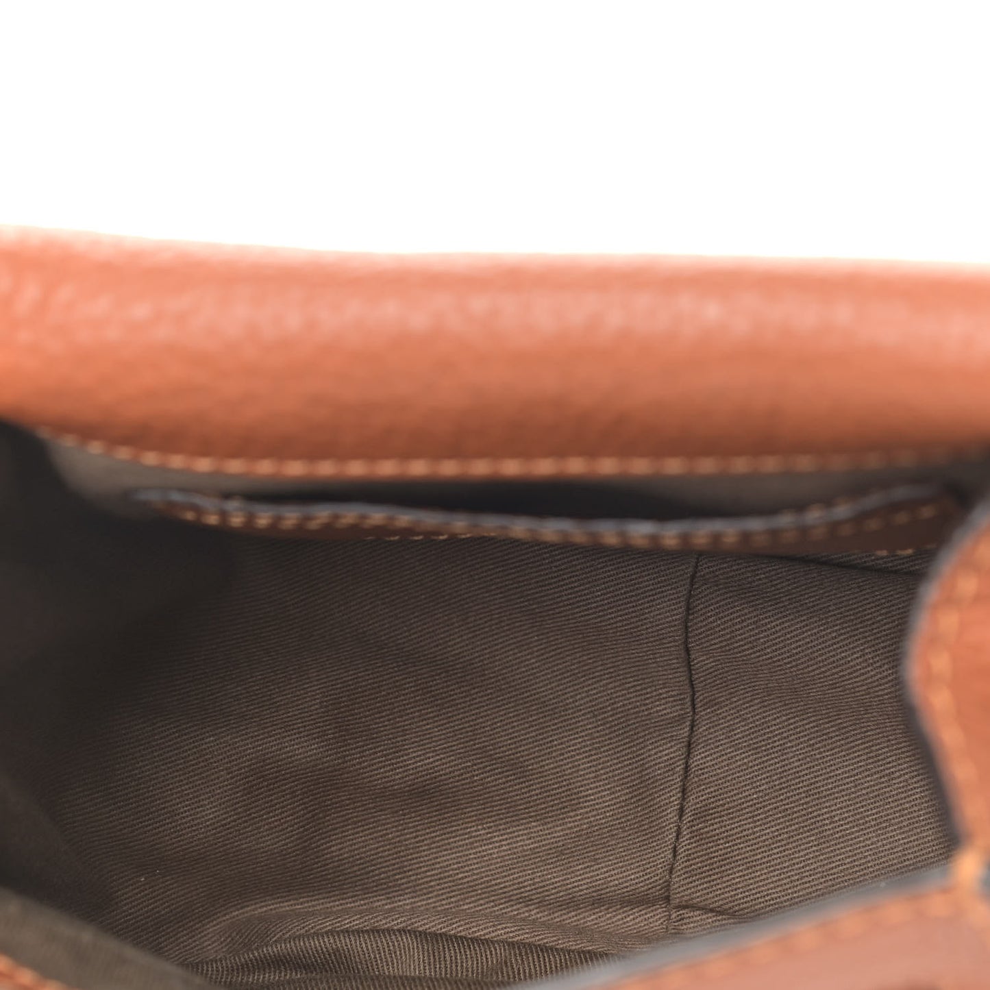 Calfskin Mini Marcie Round Crossbody Bag Tan