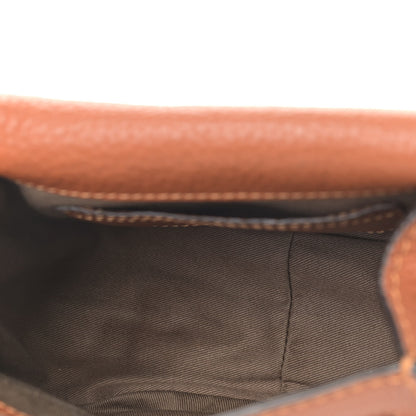 Chloe Calfskin Mini Marcie Round Crossbody Bag Tan 5 of 14