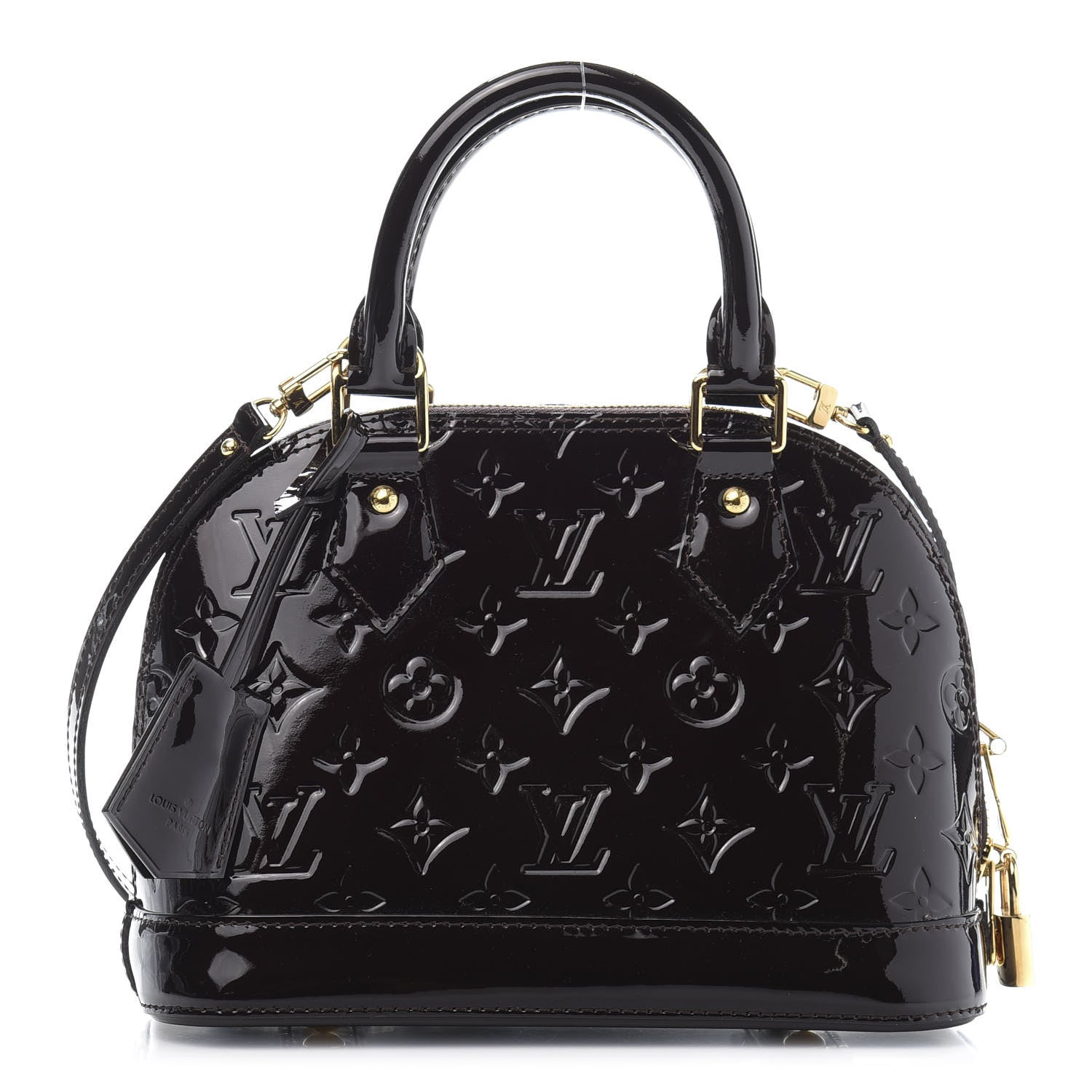 Louis Vuitton Vernis Alma BB Amarante 1 of 9