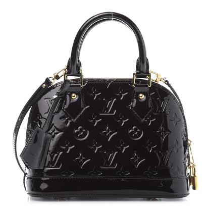 Louis Vuitton Vernis Alma BB Amarante 1 of 9