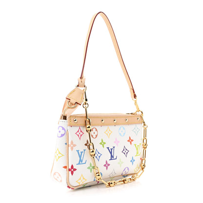 Louis Vuitton LV X TM Monogram Multicolor Pochette Accessories White 3 of 9