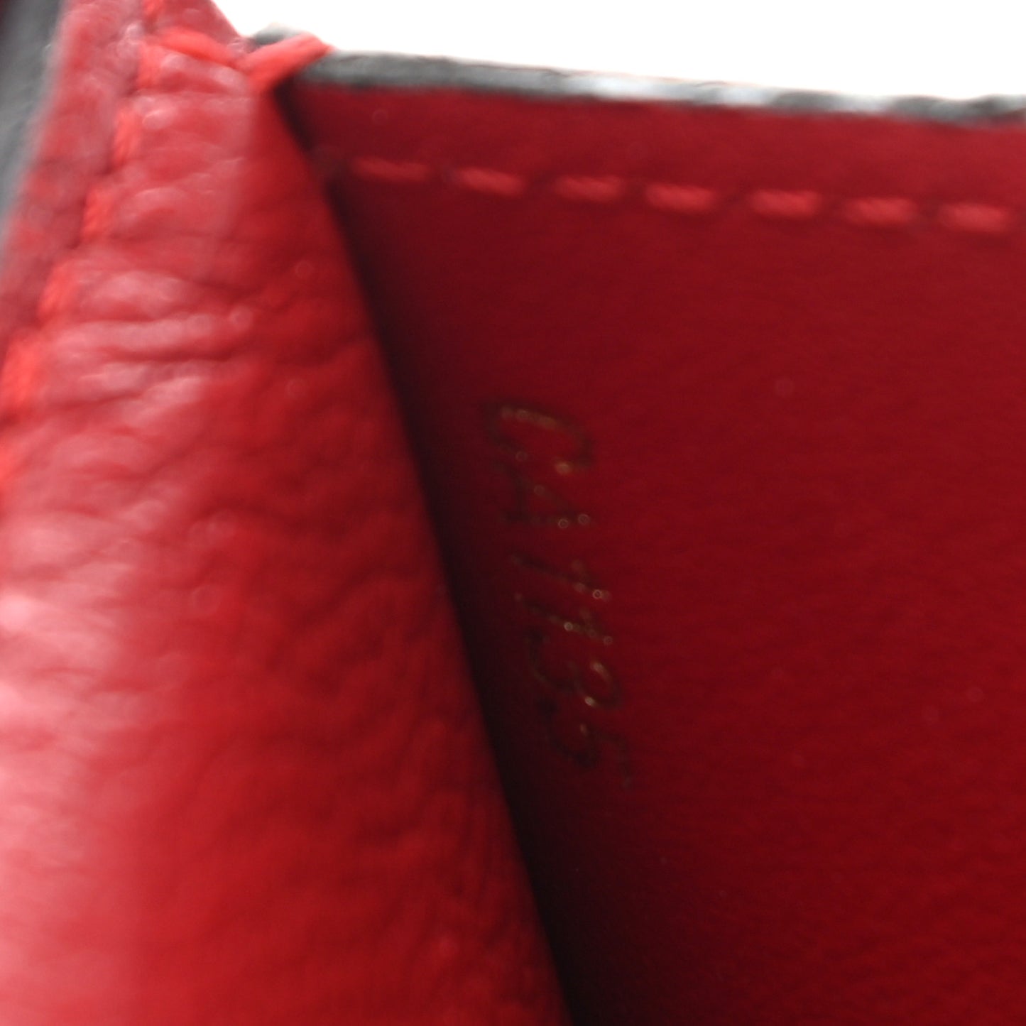 Monogram Pallas Compact Wallet Cherry