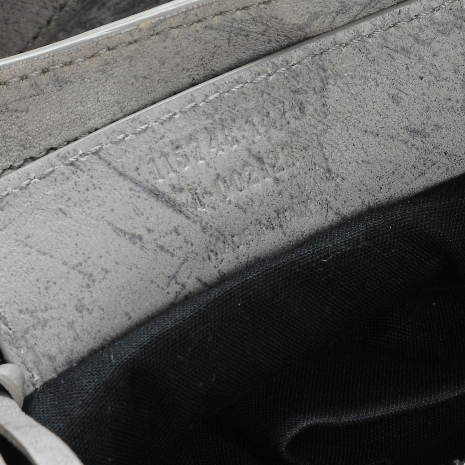 Balenciaga Agneau Marble Hardware City Grey 7 of 8