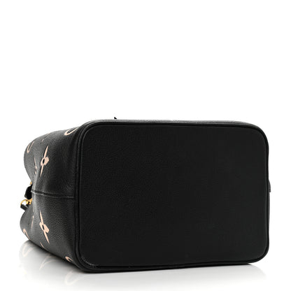 Louis Vuitton Empreinte Monogram Giant Neonoe MM Black Beige 5 of 12