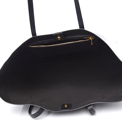 Tom Ford Saffiano Medium T Tote Black 5 of 11