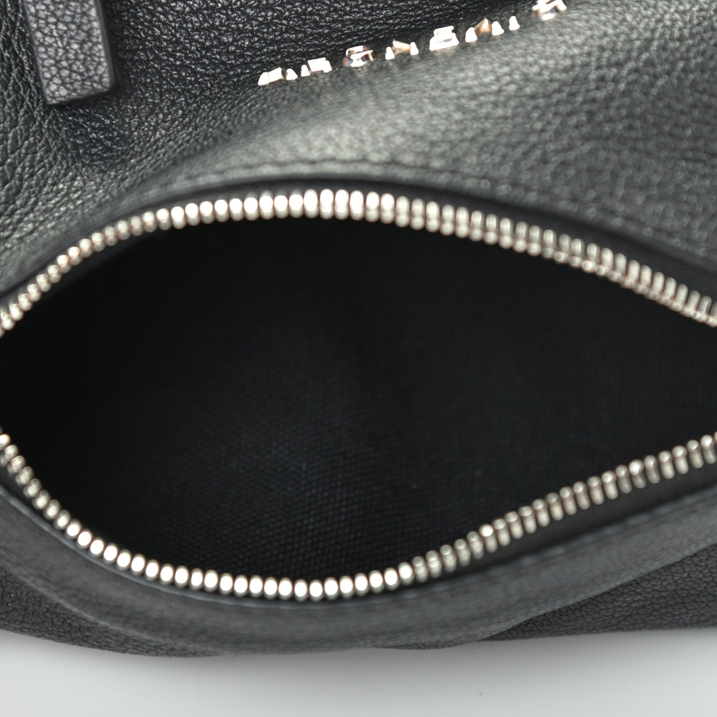 Sugar Goatskin Pandora Wristlet Black
