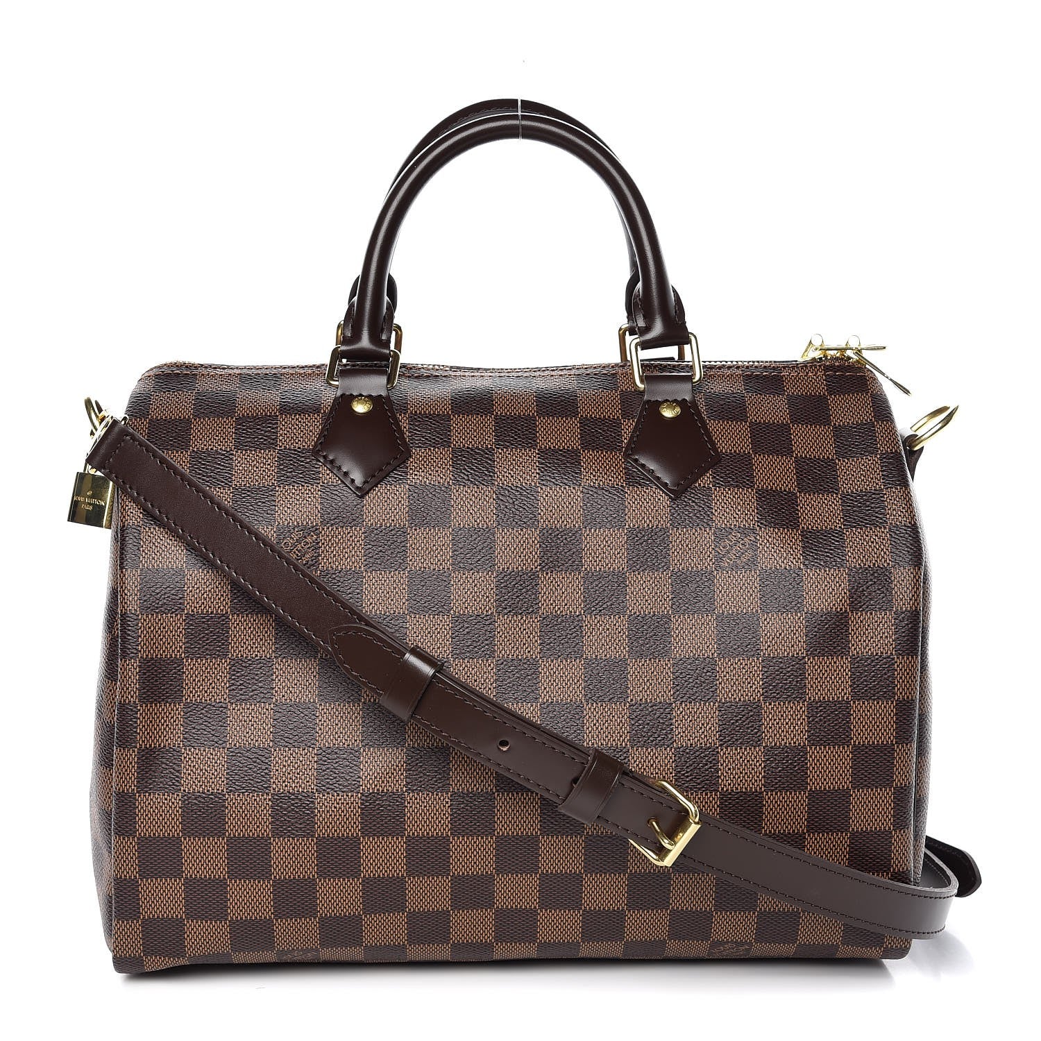 Louis Vuitton Damier Ebene Speedy Bandouliere 30 1 of 9
