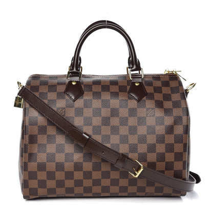 Louis Vuitton Damier Ebene Speedy Bandouliere 30 1 of 9