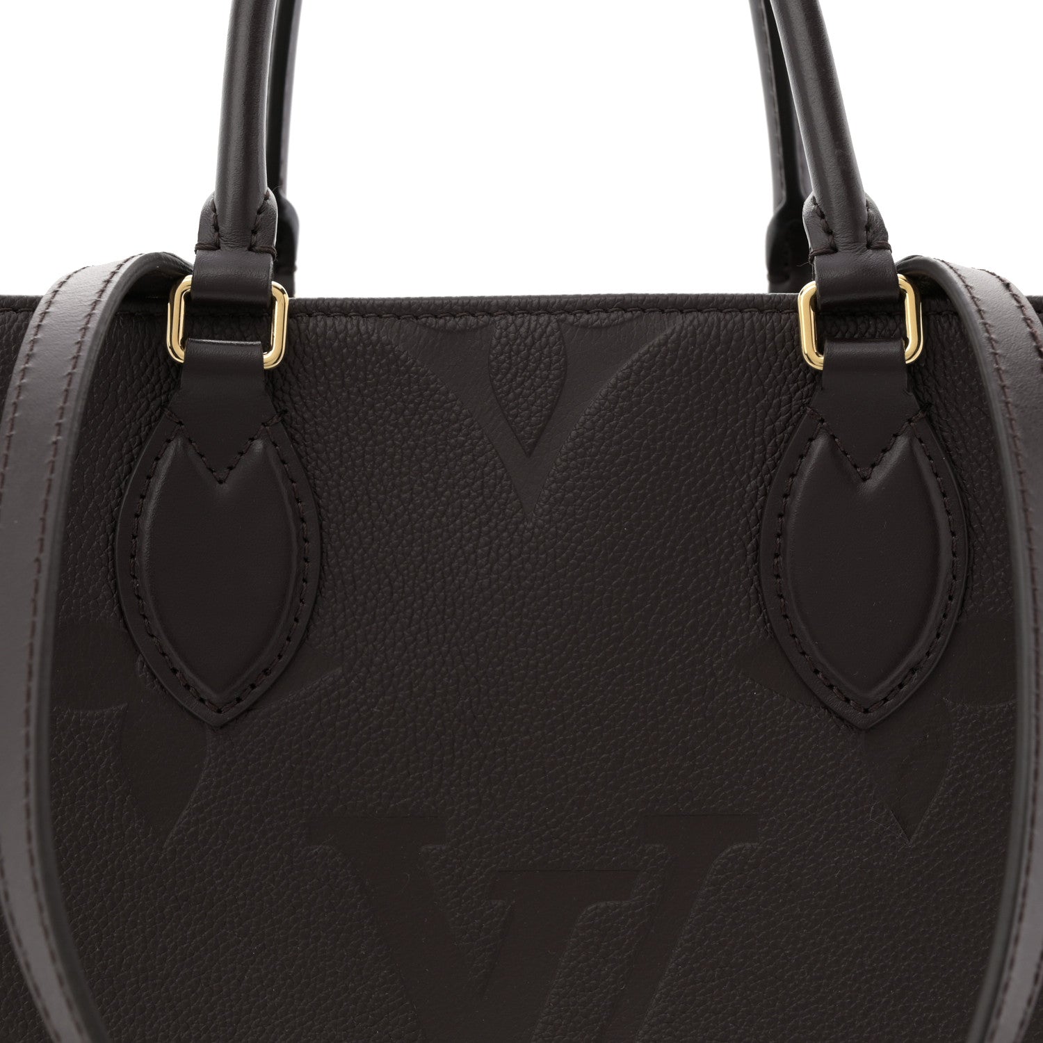 Louis Vuitton Empreinte Monogram Giant Onthego MM Chocolate 7 of 10