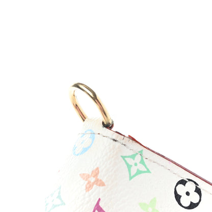 Louis Vuitton Monogram Multicolor Insolite Wallet White Orange 11 of 13