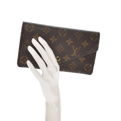 Louis Vuitton Monogram Jeanne Wallet Fuchsia 2 of 9