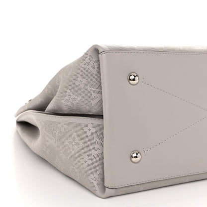 Louis Vuitton Reverse Mahina Carmel Hobo Gris Souris Gray 8 of 9