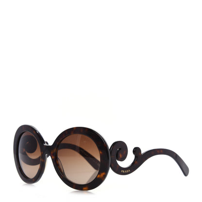 Prada Acetate Baroque Sunglasses SPR 27N Tortoise 1 of 7