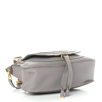 Chloe Calfskin Small Marcie Satchel Motty Grey 3 of 8