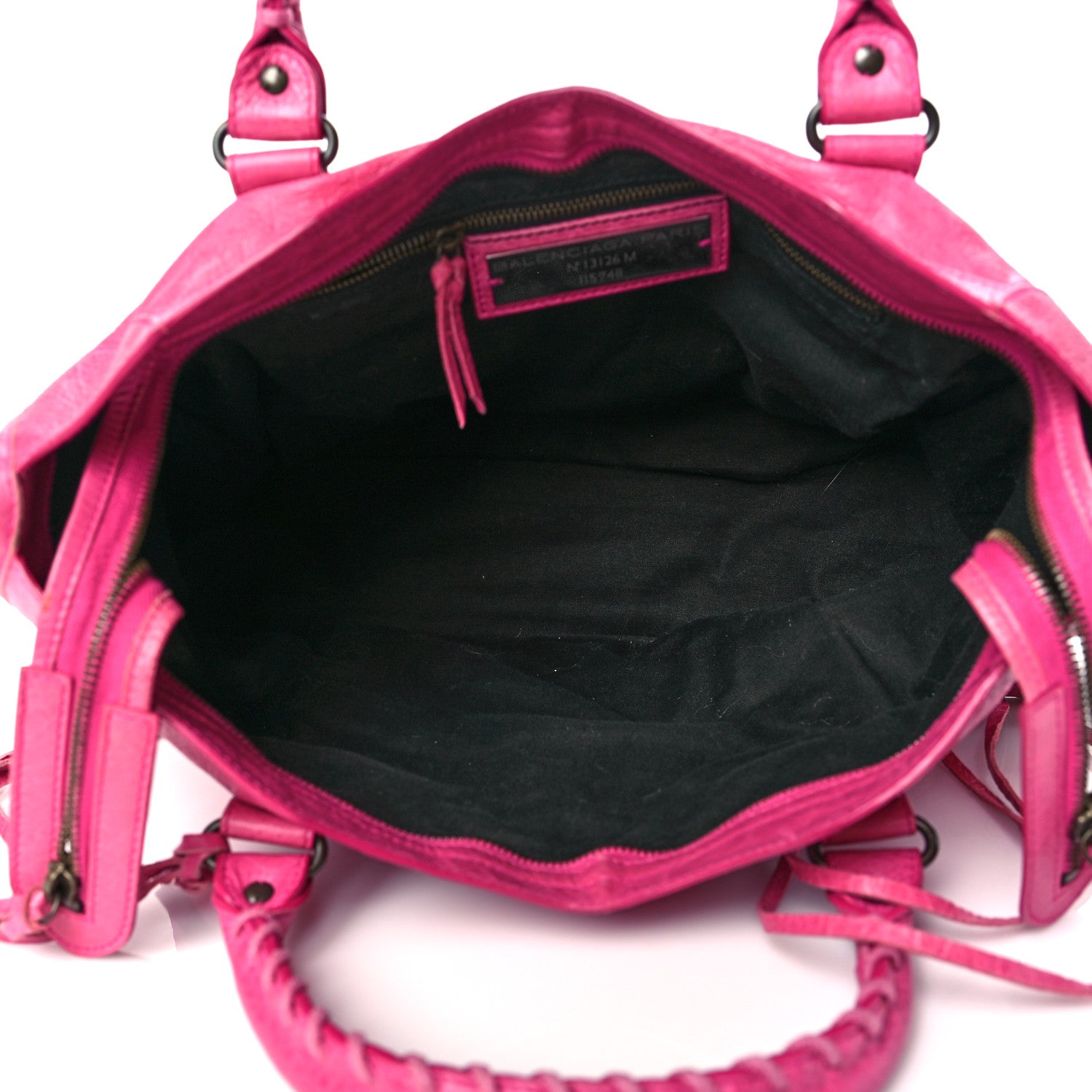 Balenciaga Agneau Classic Hardware City Cyclamen Fucsia 5 of 17