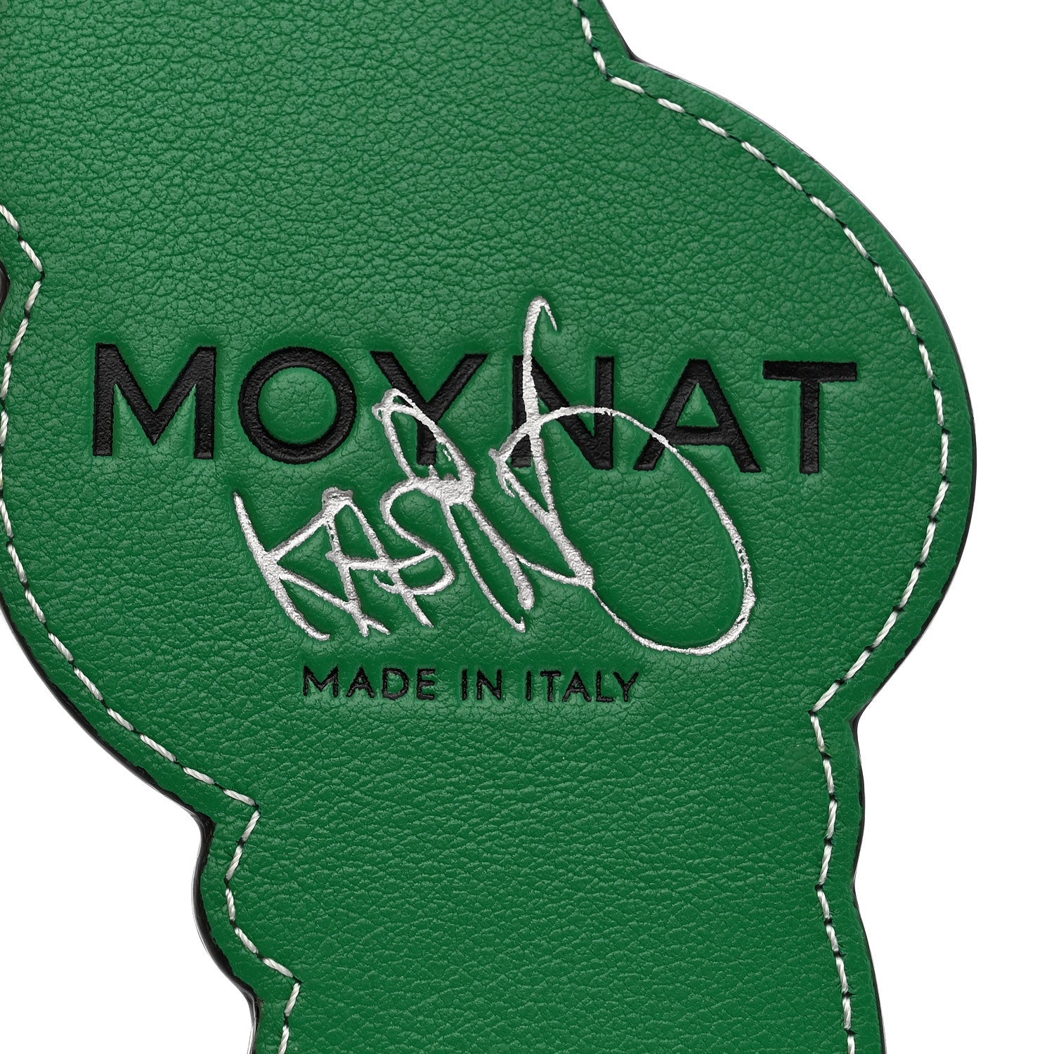 Moynat X KASING LUNG Calfskin Labubu Bag Charm Green 1876812
