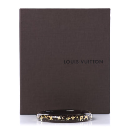 Louis Vuitton Resin Swarovski Small Inclusion Bracelet PM Marron 3 of 3