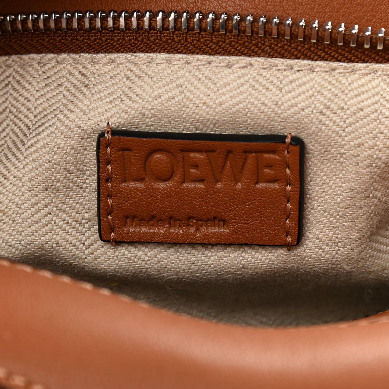 Loewe Calfskin Small Puzzle Bag Tan 6 of 10