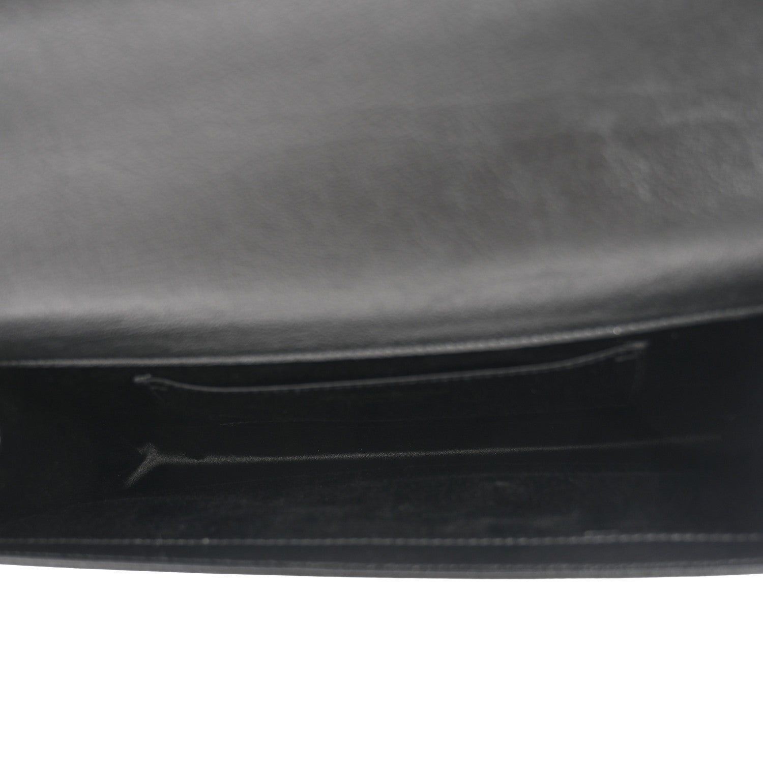 Saint Laurent Calfskin Monogram Large Belle De Jour Clutch Black 5 of 7