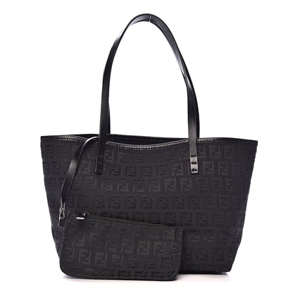 Fendi Zucchino Tote Black 1 of 11