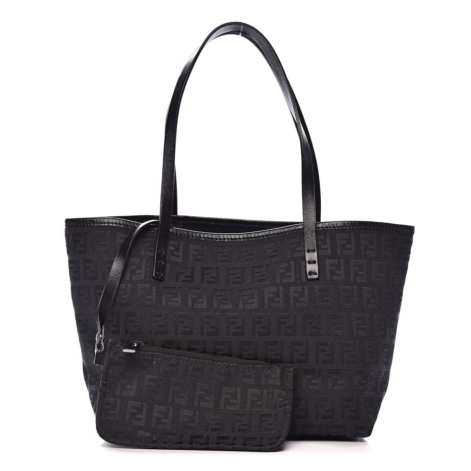 Fendi Zucchino Tote Black 1 of 11