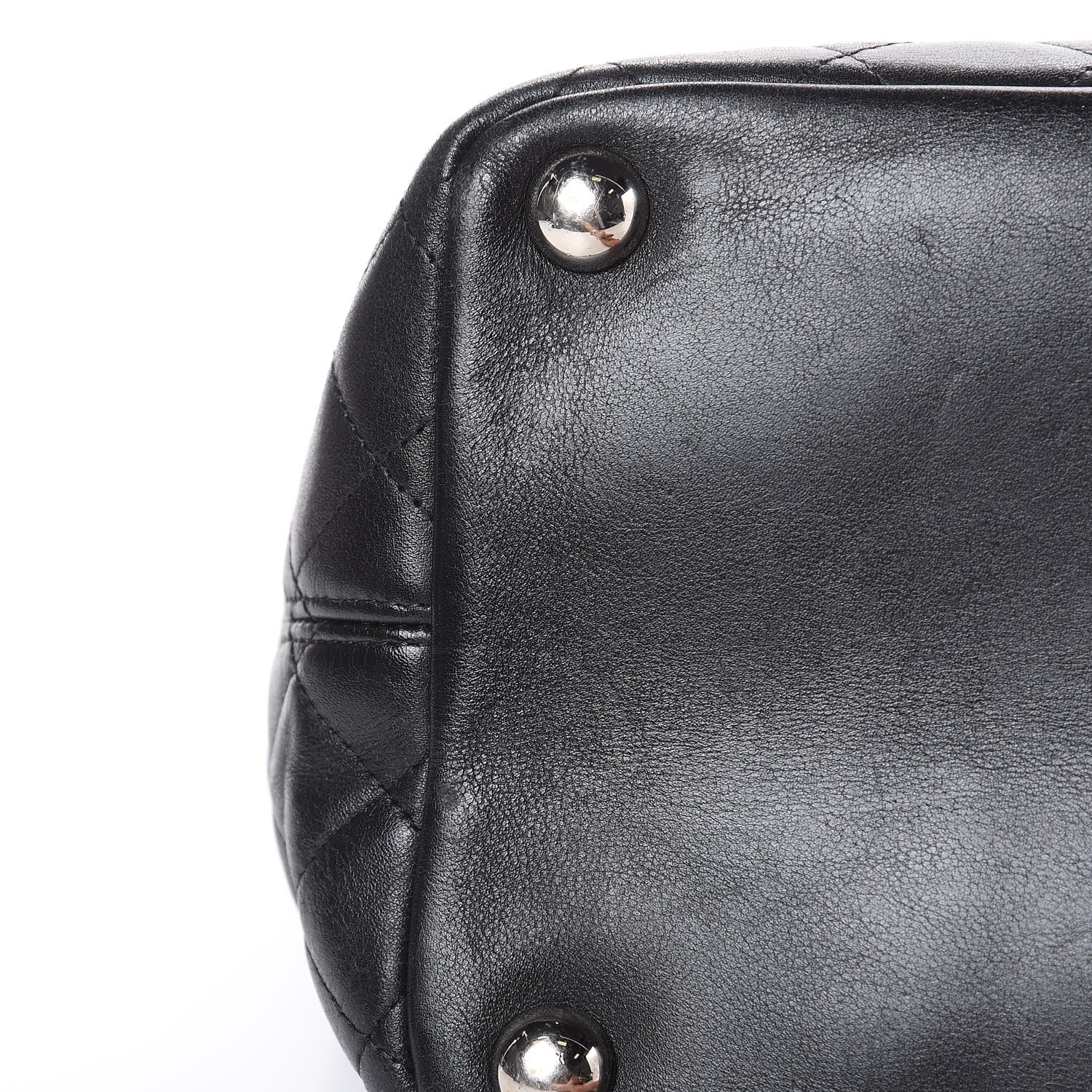 Chanel Calfskin Quilted Large Cambon Tote Black 12 of 18