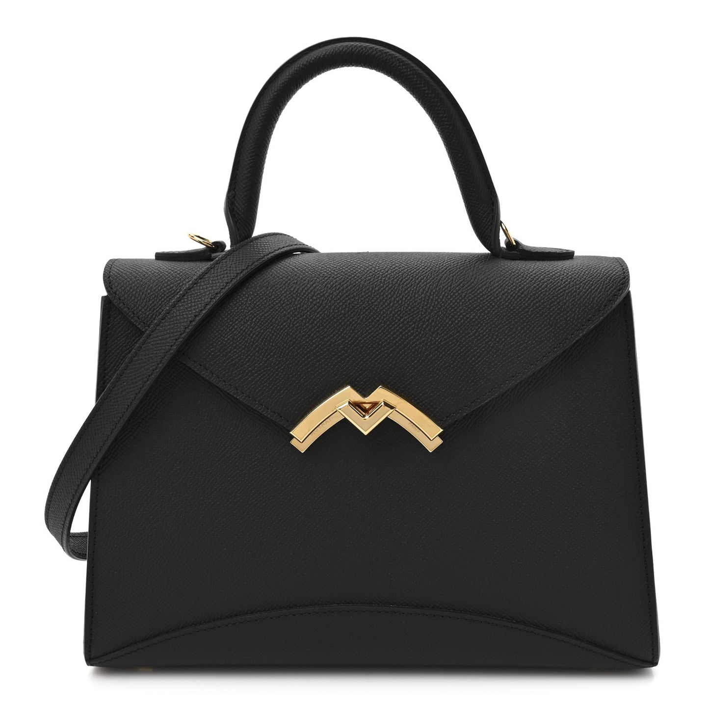 Carat Calfskin Gabrielle PM Black