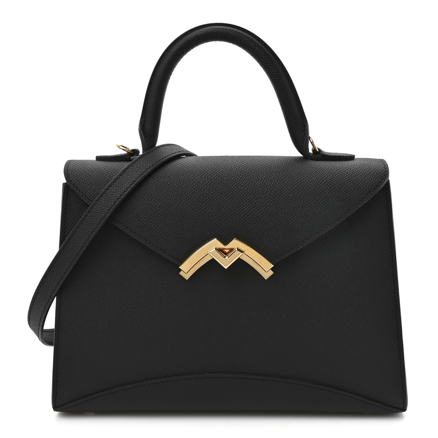 Moynat Carat Calfskin Gabrielle PM Black 1 of 10