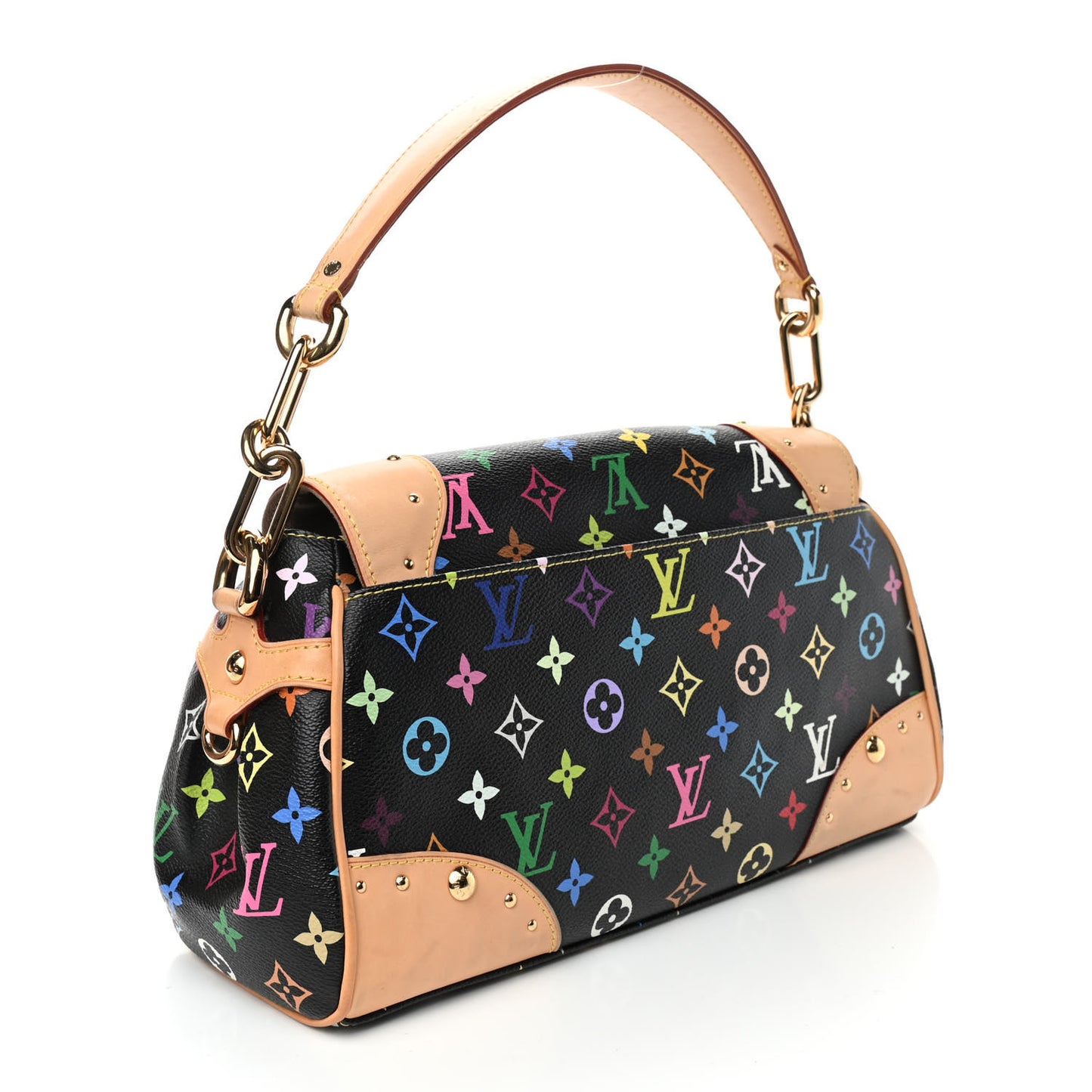 Monogram Multicolor Beverly MM Black