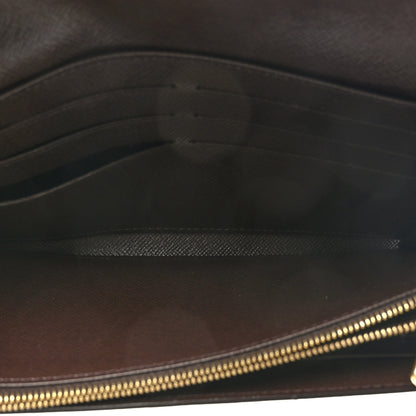 Louis Vuitton Damier Ebene Sarah Wallet NM 5 of 8