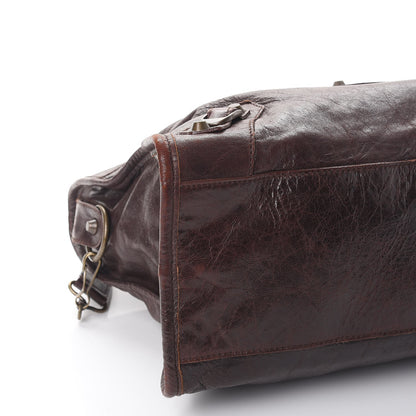 Balenciaga Chevre Classic Hardware City Chocolate 14 of 15