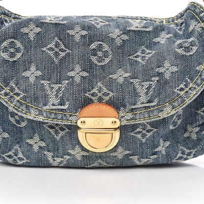 Louis Vuitton Monogram Denim Mini Pleaty Blue 10 of 10