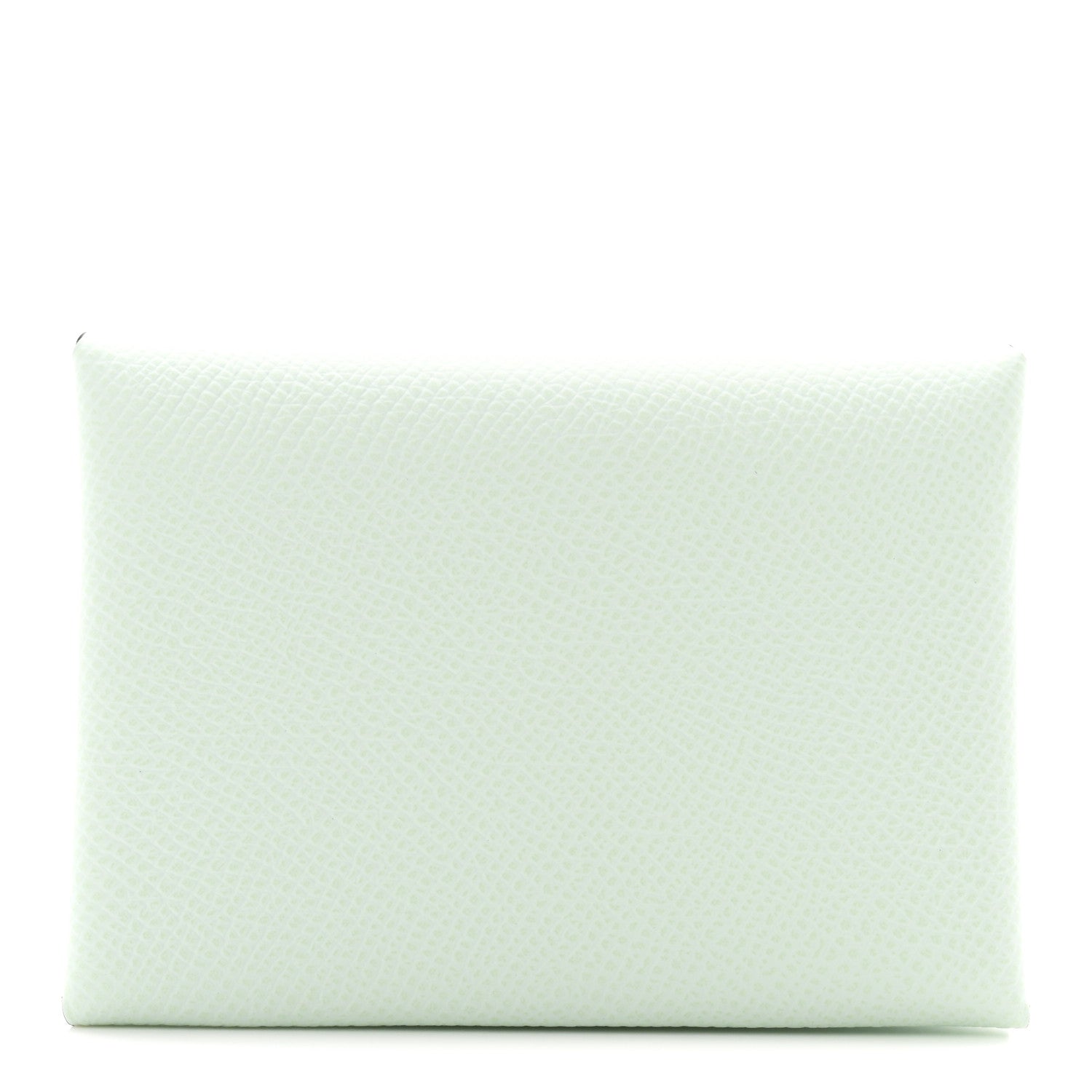 Hermes Epsom Calvi Duo Card Case Vert Peppermint 1 of 7