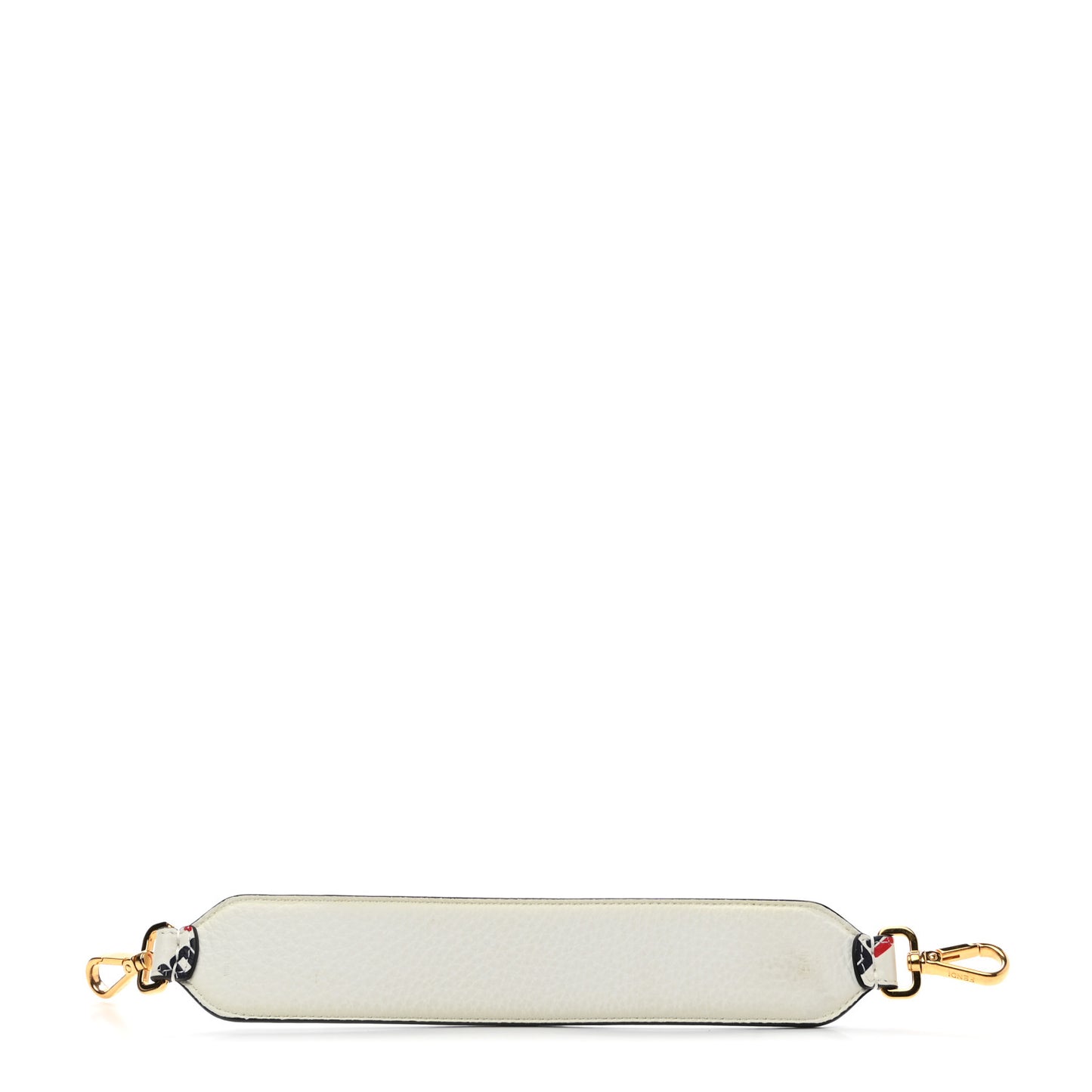 X FILA Calfskin Mania Mini Strap You White