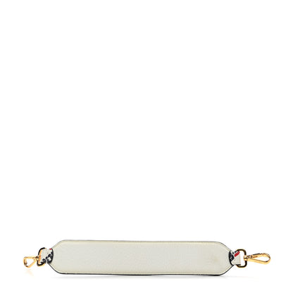 Fendi X FILA Calfskin Mania Mini Strap You White 2 of 5