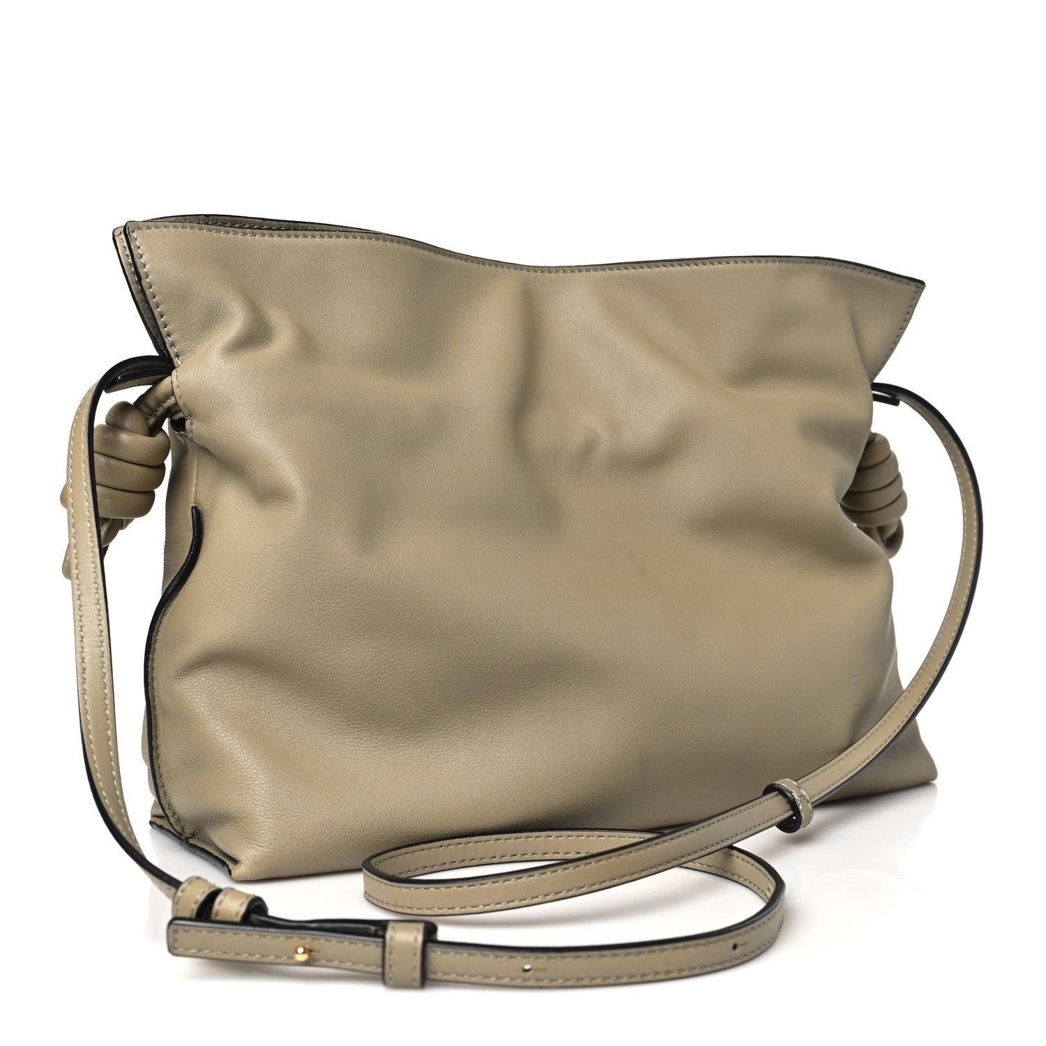 Loewe Nappa Medium Flamenco Knot Bag Clay Green 3 of 11