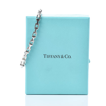 Tiffany Sterling Silver Narrow T Chain Bracelet 6 of 6