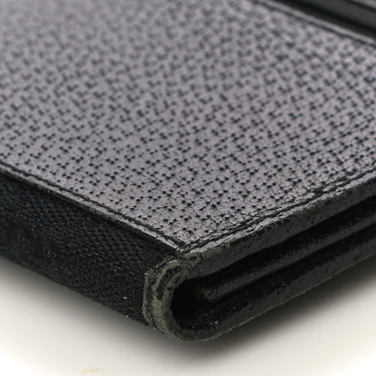 Gucci Monogram Grained Calfskin Ladies Web Continental Wallet Black 11 of 22