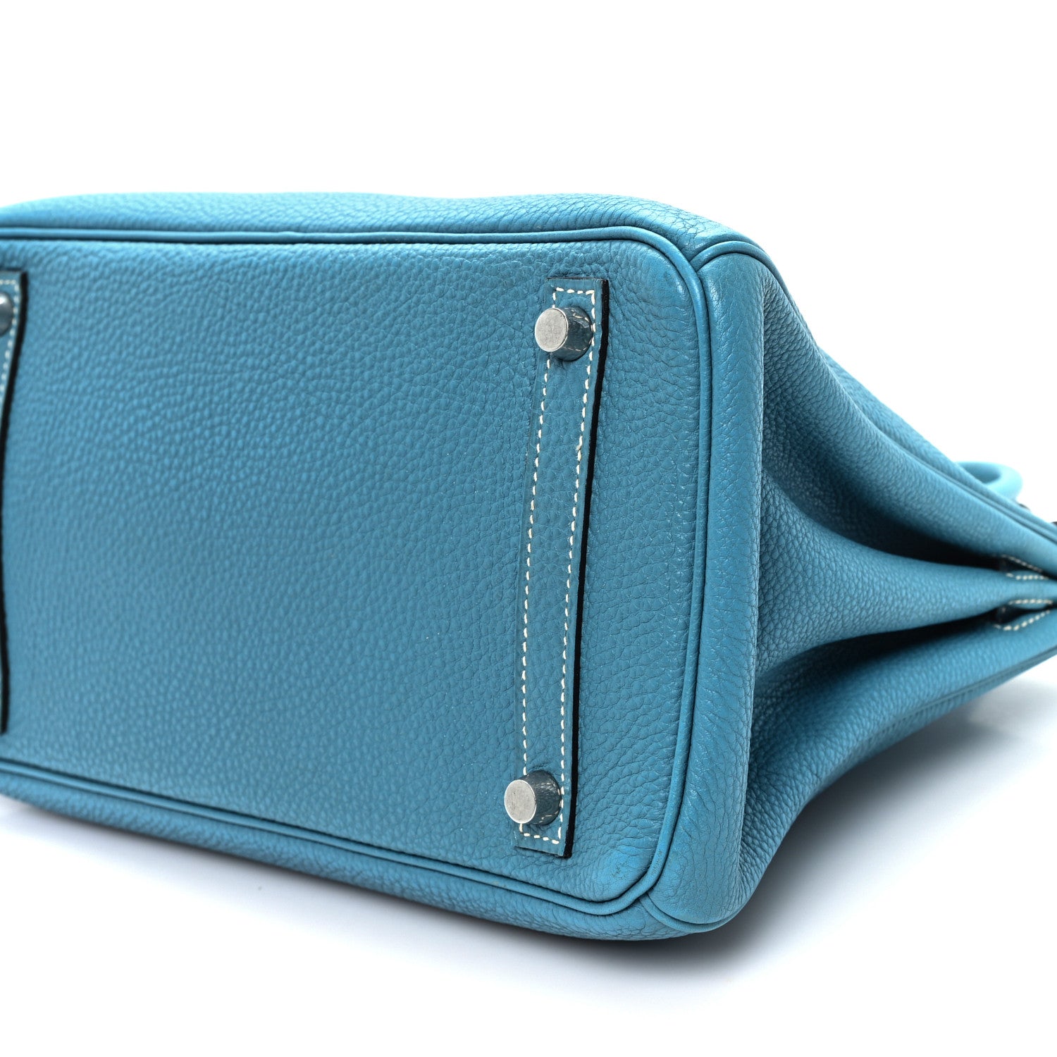 Hermes Togo Birkin 30 Blue Jean 10 of 10