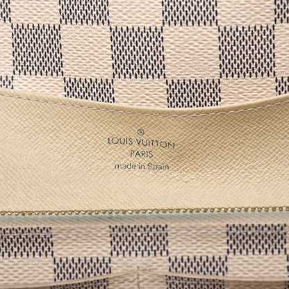 Louis Vuitton Damier Azur Emilie Wallet 6 of 9