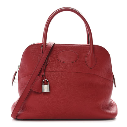 Hermes Taurillon Clemence Bolide 31 Rubis 1 of 10