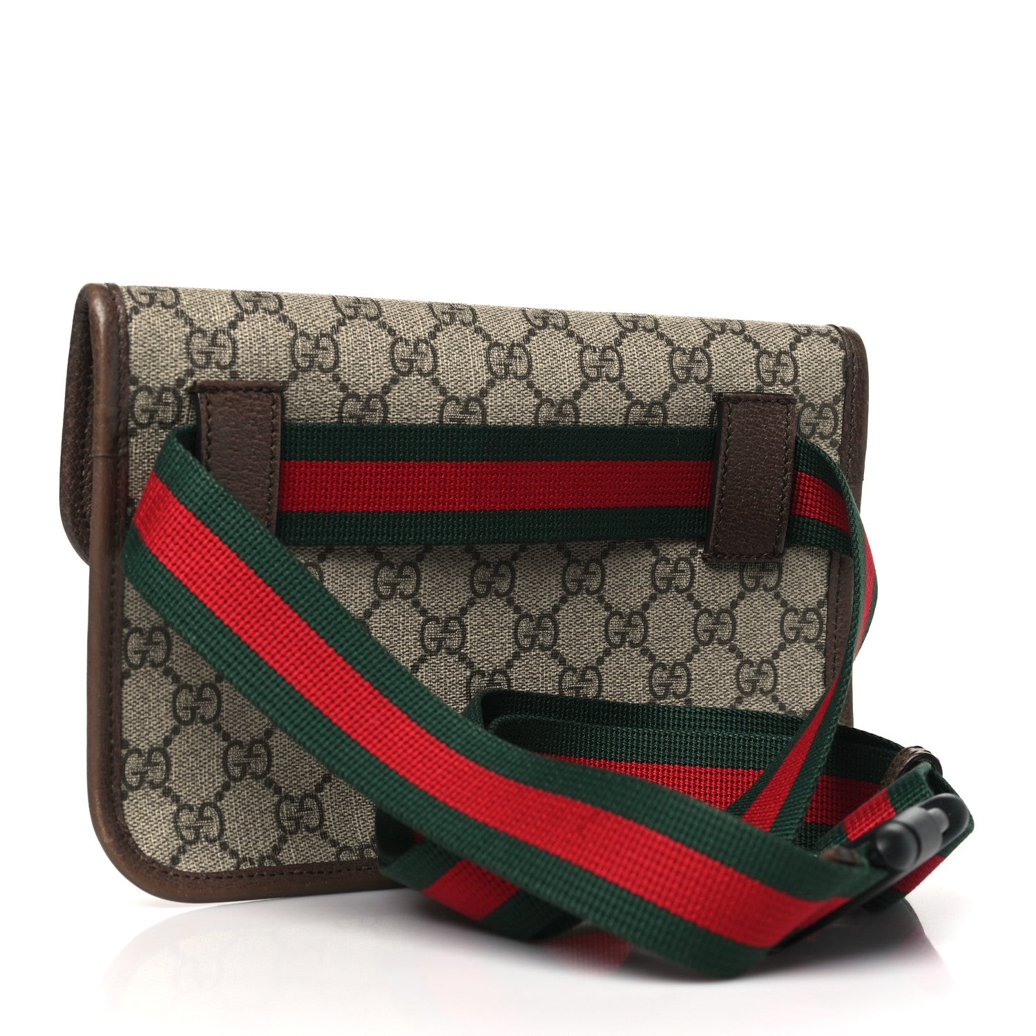 Gucci GG Supreme Monogram Neo Vintage Web Belt Bag Brown 3 of 10