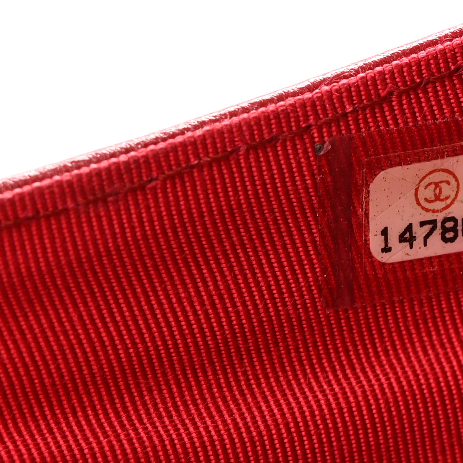 Chanel Caviar Quilted Zipped Pocket Wallet Red 10 of 20
